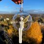Christmas Angel In Open Glass Bauble, thumbnail 1 of 4