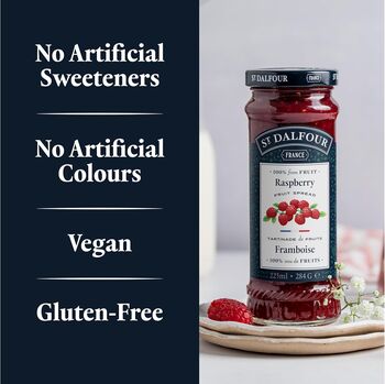 St Dalfour Raspberry Spread | 284g, 2 of 2