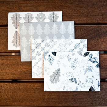 Botanical Note Card Gift Set With Envelopes, 8 of 12