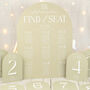 Manhattan Acrylic Wedding Table Plan, thumbnail 7 of 7