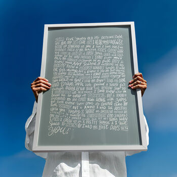 Taylor Swift Poster, The Best Day Song Lyrics Print, 3 of 12