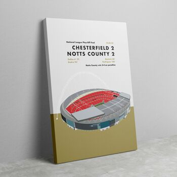 Notts County Play Off Final Print, 3 of 5