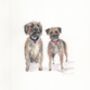 Personalised Pet Portrait Drawing From Your Photos, thumbnail 7 of 7