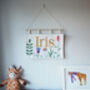 Personalised Floral Name Banner, thumbnail 4 of 4