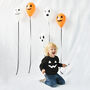 'Pumpkin Face' Halloween Children's Sweatshirt Jumper, thumbnail 2 of 7