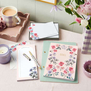 Personalised Wild Floral Notebook, 3 of 7