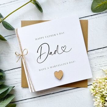 Simple Handmade Father's Day Card Customisable, 5 of 5