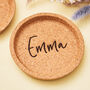 Personalised Cork Coaster, thumbnail 2 of 2