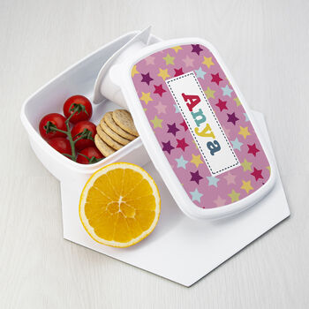 Personalised Girl's Patterned Lunch Box, 11 of 12