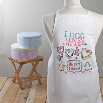 Personalised Childs Apron, 6 of 12