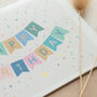 Set Of Five Birthday Cards With Gold Details, thumbnail 7 of 8