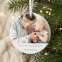 Any Message And Photo Ceramic Disc Hanging Decoration Bauble + Gift Box, thumbnail 4 of 9