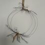 Handmade Wire Hanging Botanical Wreath, thumbnail 9 of 11