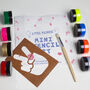 Peace Sign Mini Fabric Ink Stencil Kit, thumbnail 2 of 12