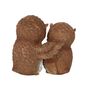 Birds Of A Feather Owl Couple Ornament, thumbnail 3 of 3