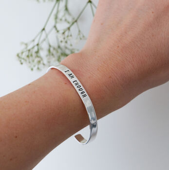 Personalised Sterling Silver Cuff, 2 of 10