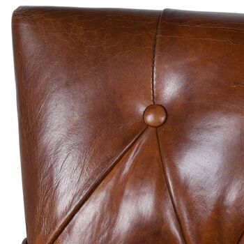 Bijoux Leather Studded Club Chair, 2 of 5