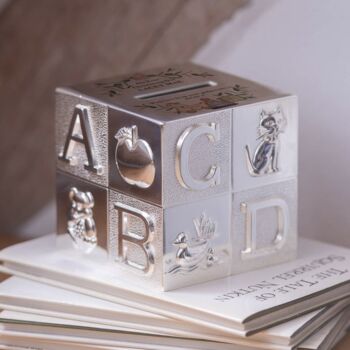Personalised Christening Baptism Keepsake Money Box, 5 of 5