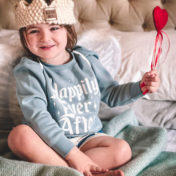 Happily Ever After Childrens Sweatshirt, 4 of 7