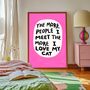 Cat Love Print, thumbnail 1 of 5