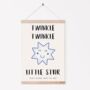 'Twinkle Twinkle Little Star' Nursery Rhyme Print, thumbnail 5 of 5