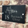 Personalised Floral Style Design House Sign Acrylic, thumbnail 5 of 6