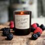 Black Raspberry And Peppercorn Scented Soy Candle, thumbnail 1 of 2