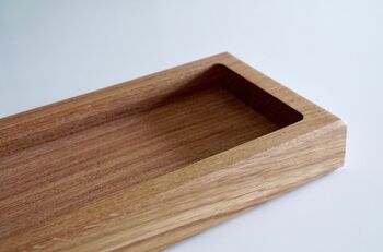 Personalised Wooden Kitchen Organiser Tray, 4 of 4
