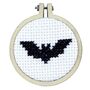 You Make My Heart Flap! Halloween Mini Matchbox Cross Stitch Kit, thumbnail 2 of 3