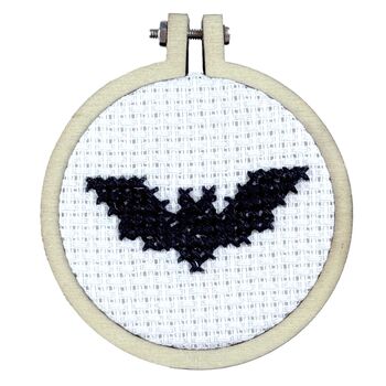 You Make My Heart Flap! Halloween Mini Matchbox Cross Stitch Kit, 2 of 3