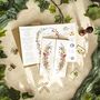 Delicate Wildflowers Gatefold Invitation, thumbnail 4 of 9