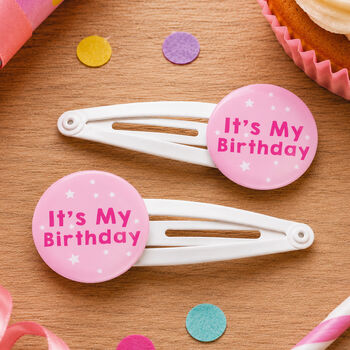 It's My Birthday Hair Clips, 2 of 3