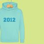 'Birth Year' Personalised Hoodie For Boys And Girls, thumbnail 4 of 8