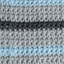 Beginners Crochet Blanket Kit Chequered, thumbnail 4 of 7