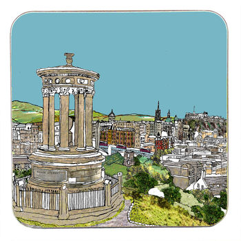 Set Of Four Edinburgh Coasters, 5 of 8