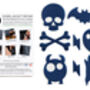 Spooky Repair Patch Kit Dark Blue, thumbnail 7 of 7
