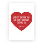 Personalised Love Heart Quote Or Lyric Print, thumbnail 4 of 7