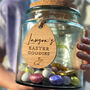 Engraved Wooden Personalised Easter Jar Label, thumbnail 1 of 11