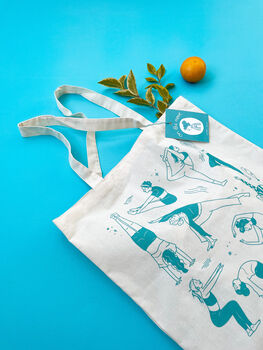 On The Move | Illustrated Tote Bag, 3 of 4