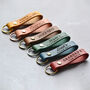 Personalised Leather Keyring, thumbnail 1 of 12