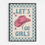 Let's Go Girls Cowgirl Print, thumbnail 6 of 8