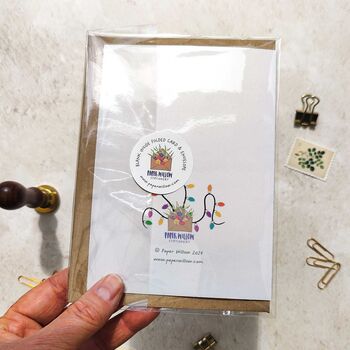 Ginger Cat In Hat Christmas Card, 4 of 4