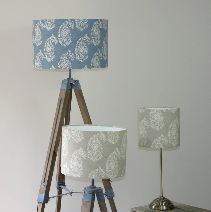Persian Paisley Print Lampshade