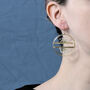 Queen Anne's Lace Pressed Flower Earrings, thumbnail 1 of 2