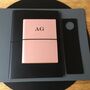 Personalised Leather Monogram Diary, thumbnail 4 of 12