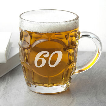 Personalised Age Beer Glass, 2 of 12