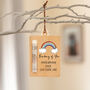 Personalised Thinking Of You Rainbow Money Gift Holder, thumbnail 3 of 5