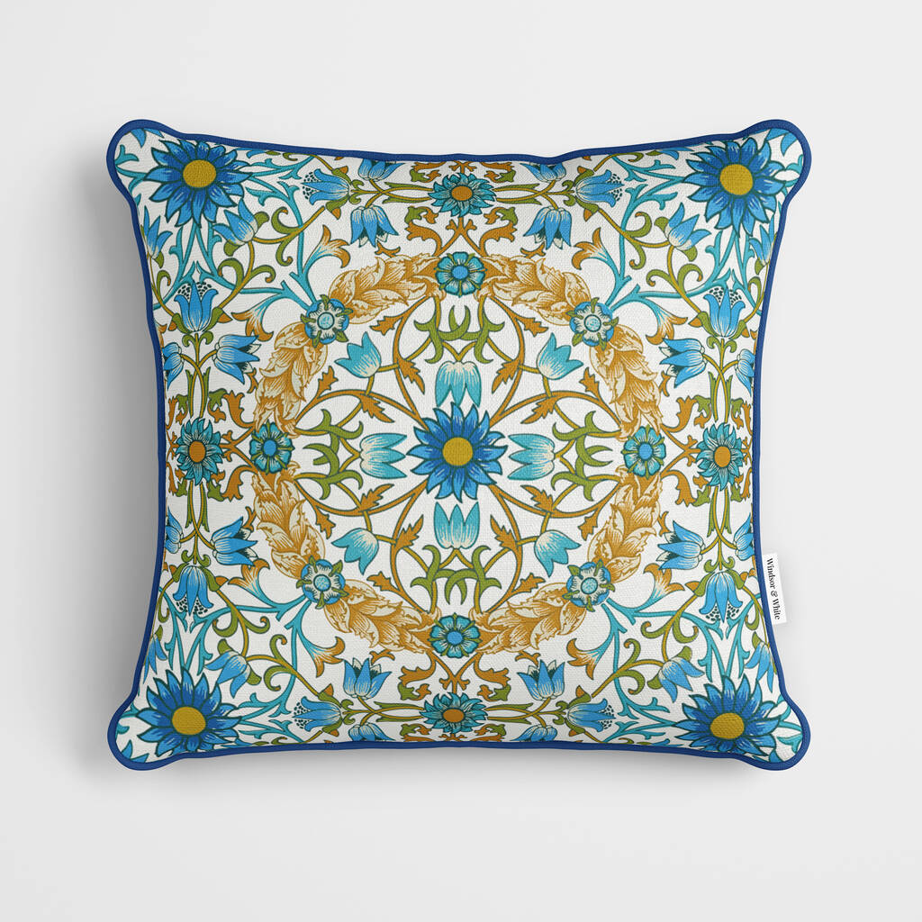 William Morris Vintage Vine Symmetry Cushion By MBT Studio ...