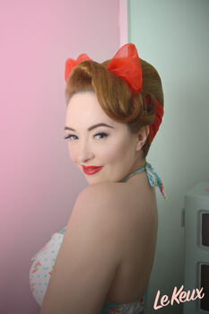 Vintage Pinup Hair Styling Experience In Leamington Spa, 8 of 12