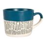 Ceramic Dipped Dash Coffee Mug, thumbnail 3 of 5